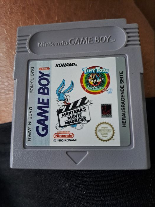 Gra Nintendo Gameboy Tiny Toon Adventures Montana"s Movie Madness 2