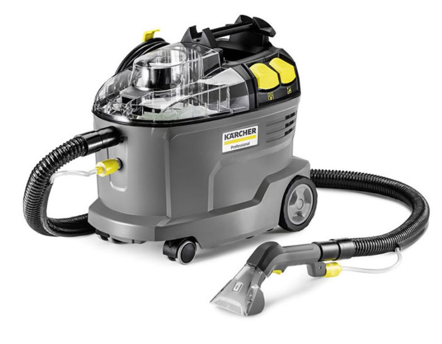 Maquina lavar tapetes Karscher + bocal