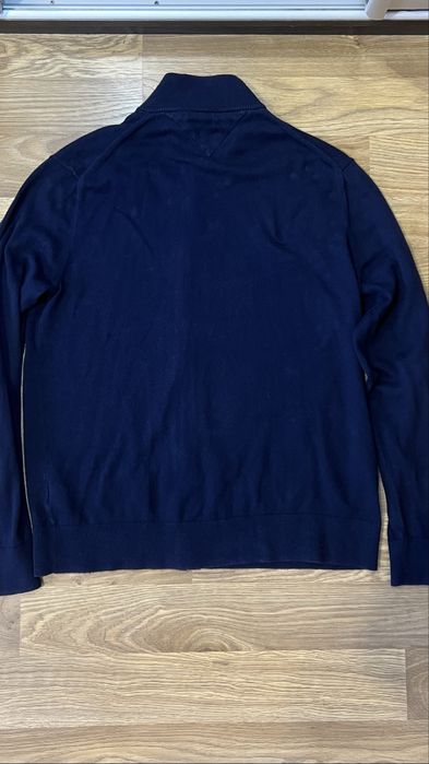 Cиній кардиган Tommy Hilfiger на блискавці