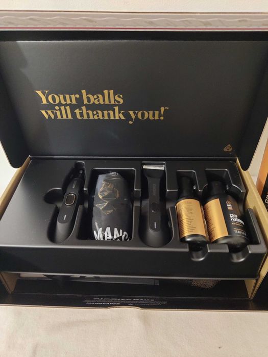 THE PLATINUM PACKAGE 4.1 Máquina de Barbear Manscaped