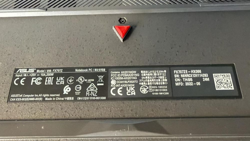 Asus TUF Gaming F17 / Intel I7 / RTX3050Ti / ТОРГ!!!