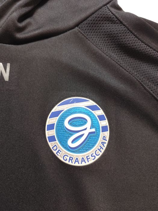 Bluza dresowa piłkarska z kapturem De Graafschap Hummel S