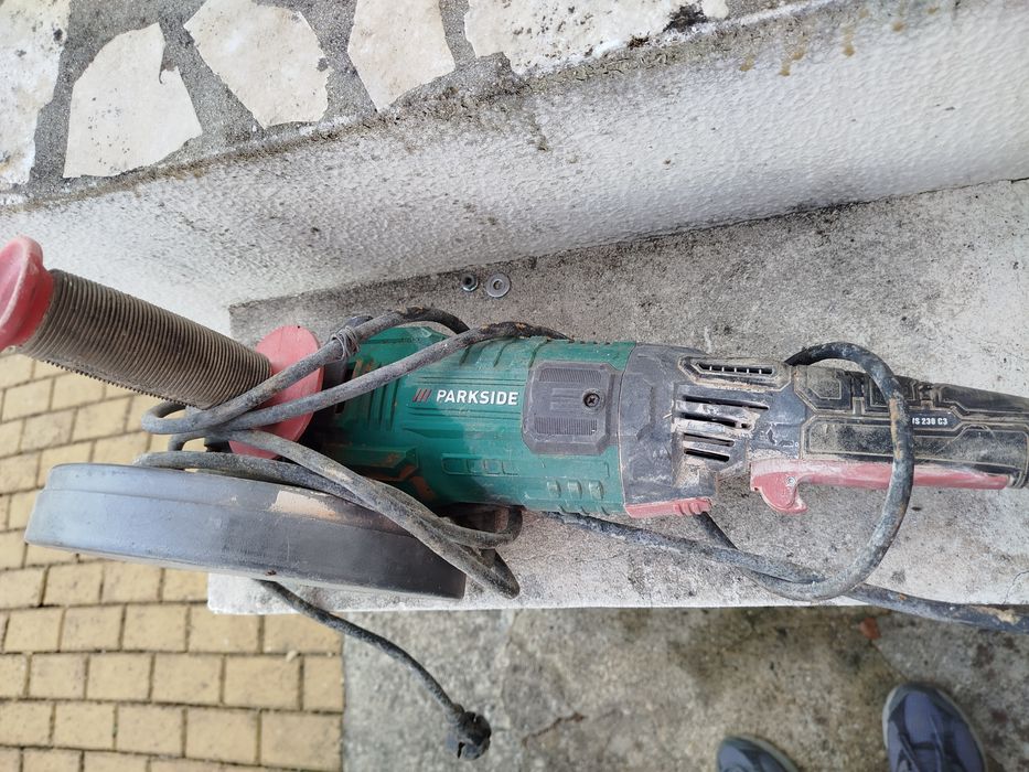 Rebarbadora parkesaide Avariada