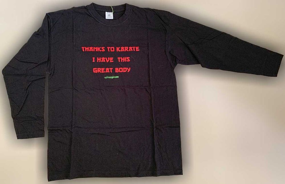 T-Shirt de Adulto Unissexo, Preto, Nova/Exclusiva/Única