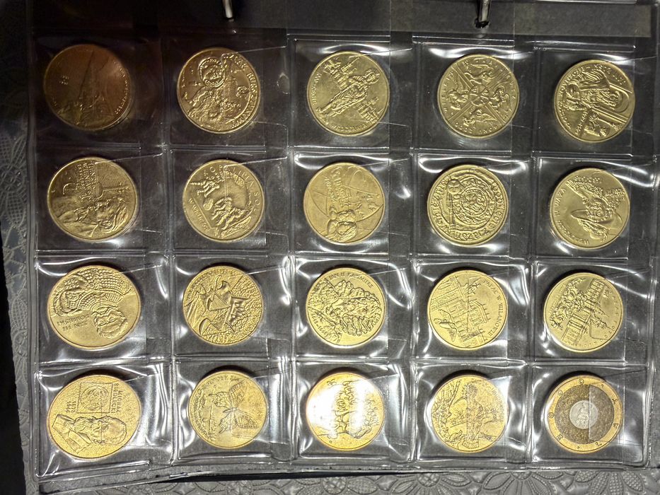 Komplet 2 zł okolicznościowe od 1996r 254 MONET Zygmunt August