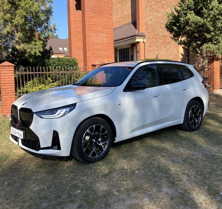 Samochód do ślubu wesele nowe BMW X3 białe