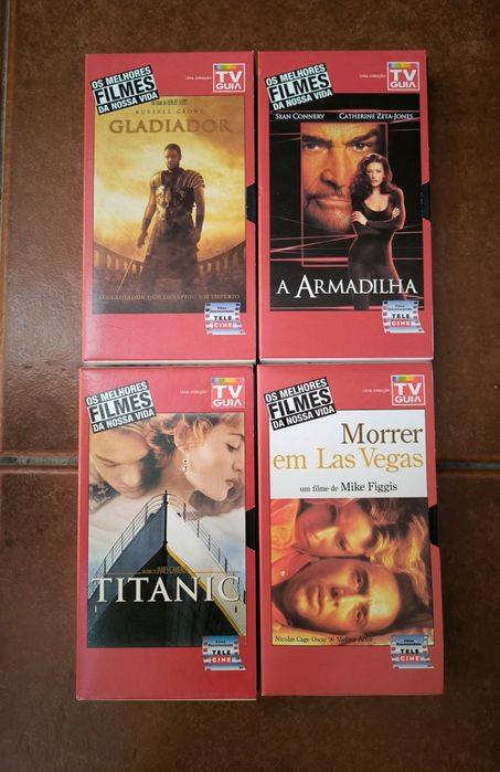 Pack de filmes vhs