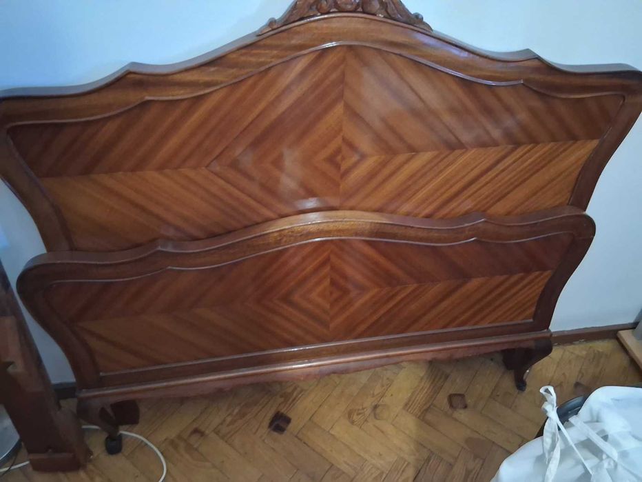 Mobília Quarto Completa Mogno Lacada