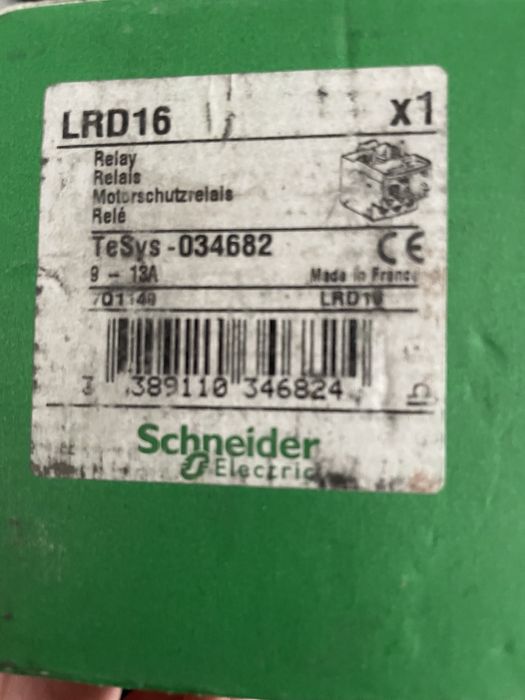 Przekaźnik termiczny 9-13A LRD16