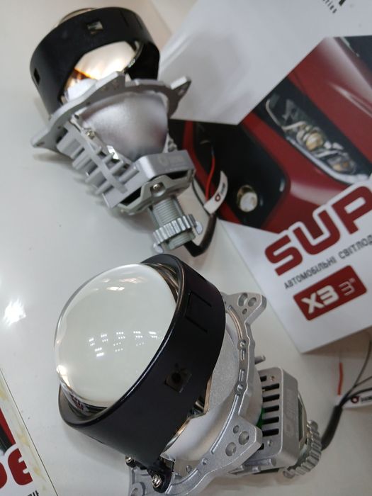 Лінзи в авто Led линзы в фары led biled Sigma super x3