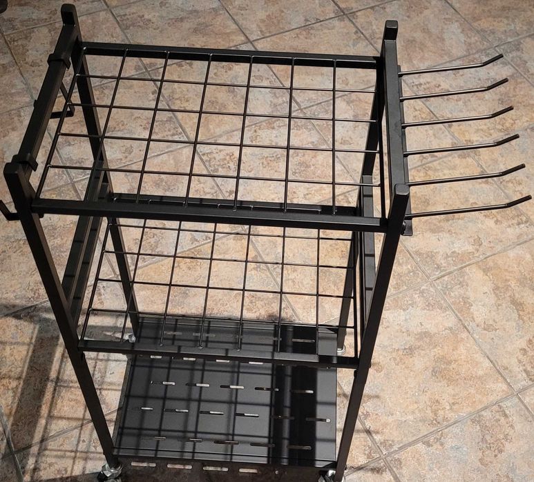 Mobilny Regał Wózek na Narzędzia Ogrodowe Mimoke – Garaż/Ogród – NOWY