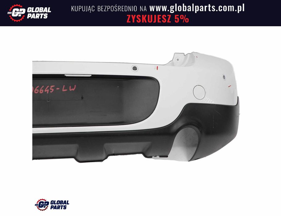 Mini Countryman R60 Tylny Zderzak PDC Light White
