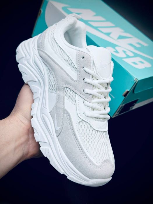 Новая коллекция женские кроссовки nike белые кожаные красовки найк