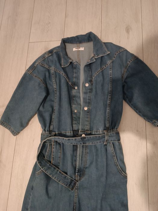 Kombinezon jeansowy dżinsowy 36 s denim