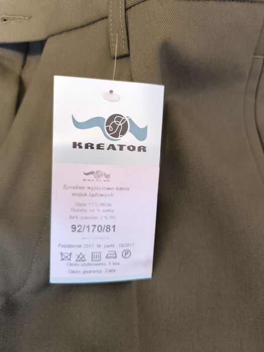 Spodnie letnie oficerskie 112L/MON 81/170