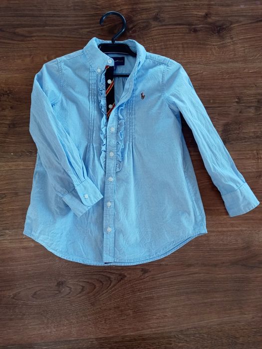 Koszula bluzka dziewczynka Ralph Lauren 4t rozm 104/110
