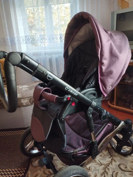 Каляска Mikrus Comodo Silver 2в1