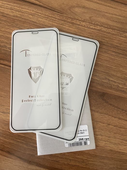 защитное стекло на айфон 12/12про Tempered glass.
