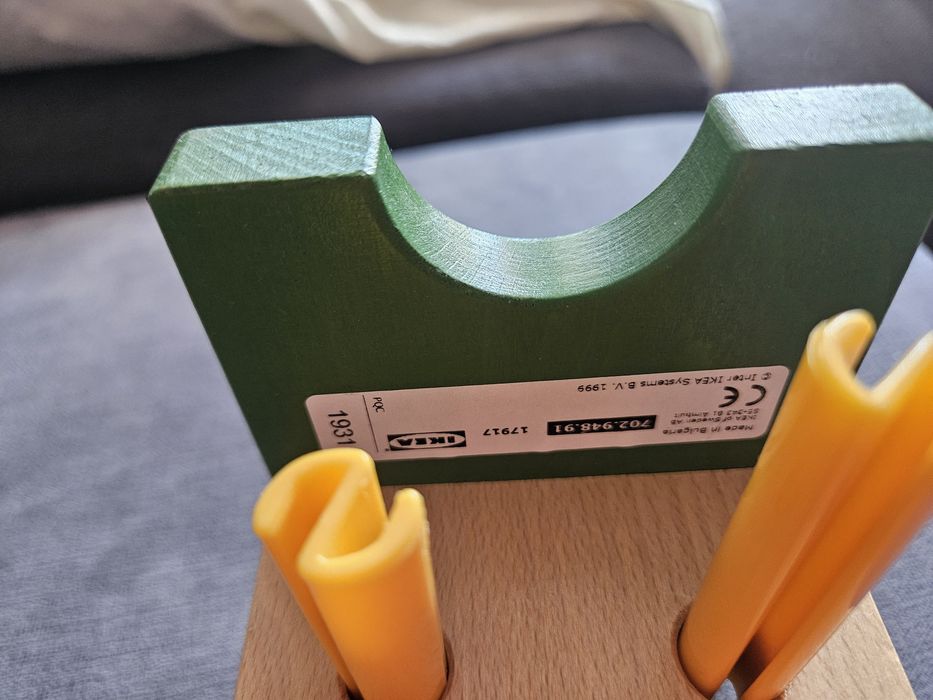 Przebijanka IKEA MULA, zabawka, młotek