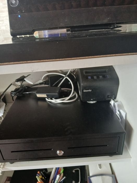 Computador impressora gaveta