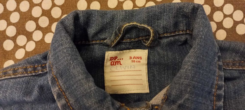 blusão de ganga para criança DPAM, du pareil au même