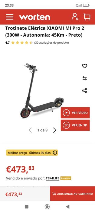 Trotinete Xiaomi pro2