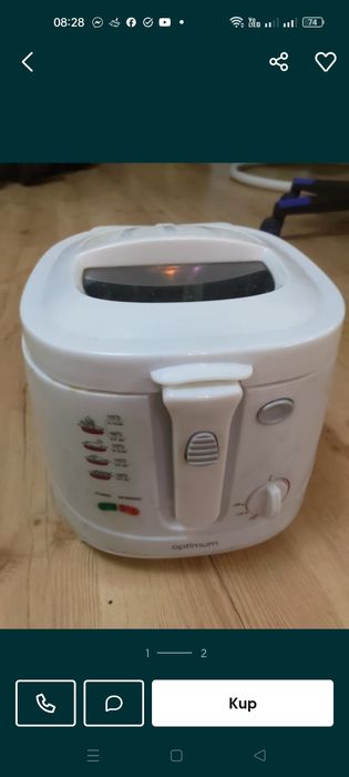 Frytownica optimum model FT2505