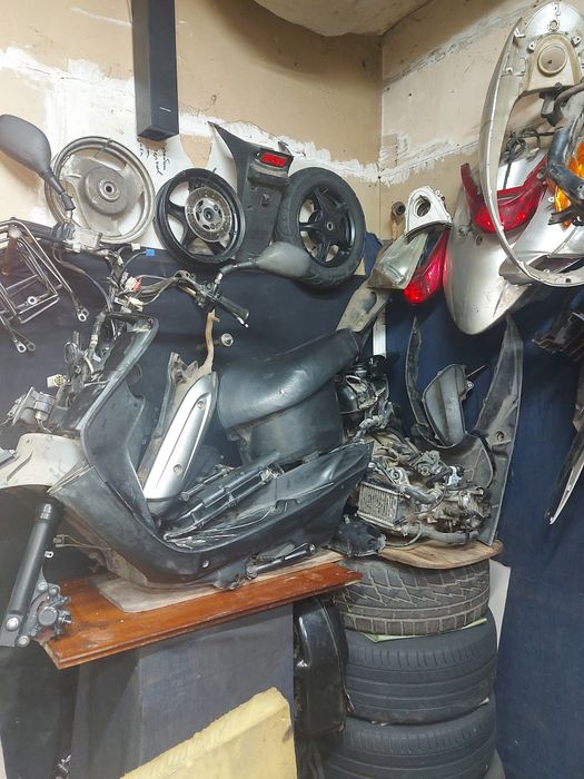 разборка yamaha gear jog 36-39 ямаха гир жог
