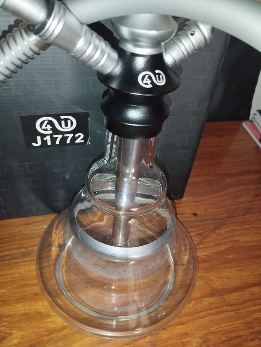 Shisha de vidro.