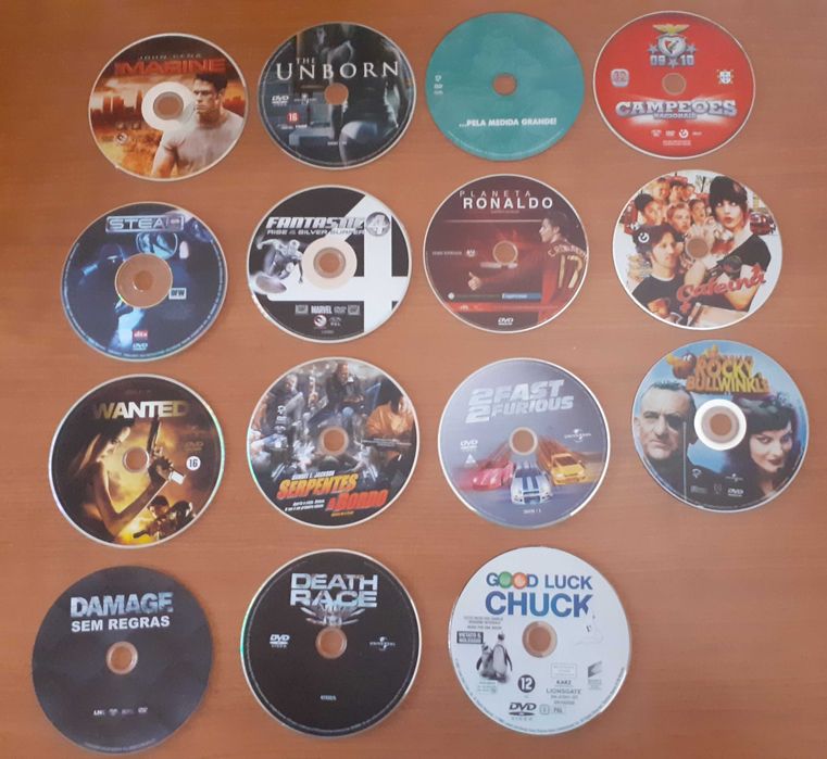 Vendo DVD´S sem caixa