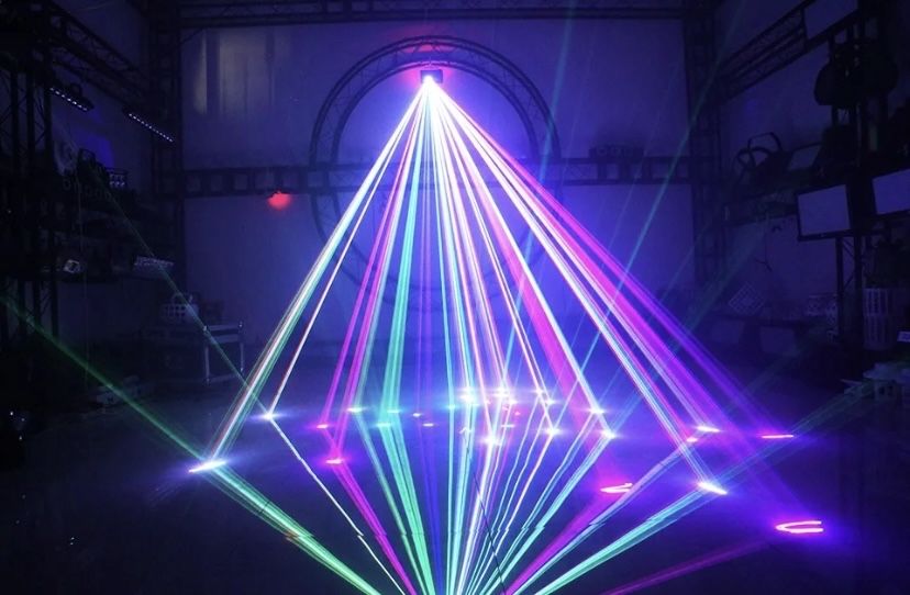 Laser dyskotekowy Orion - 500 mW RGB, dużo animacji, wzory, skanery