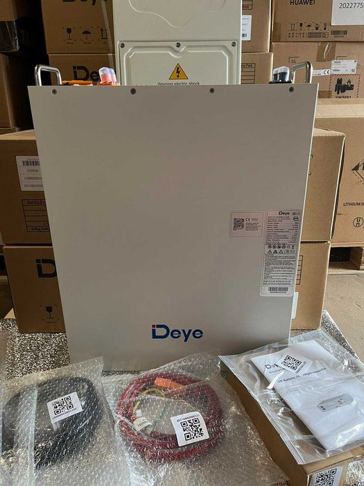 Комплект резервного живлення інвертор Deye SUN-5K батарея SE-G5.1Pro-B