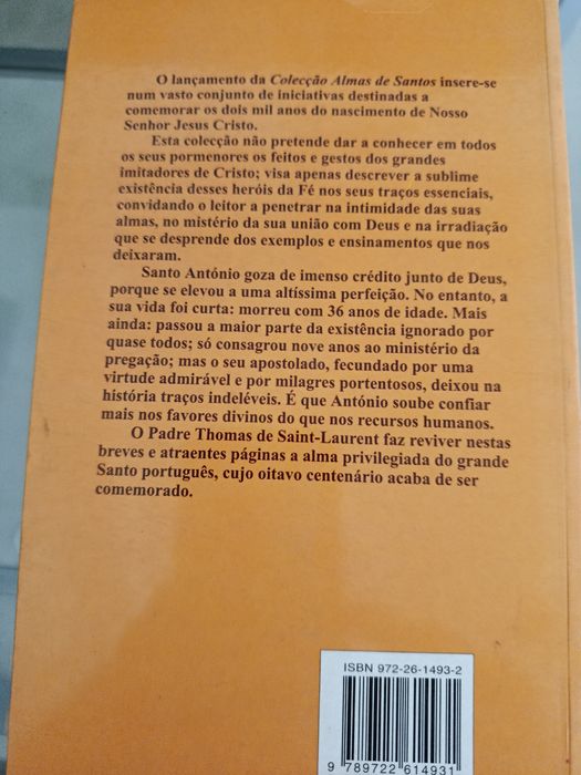 Portes grátis Livro "Santo Antônio de Lisboa"
