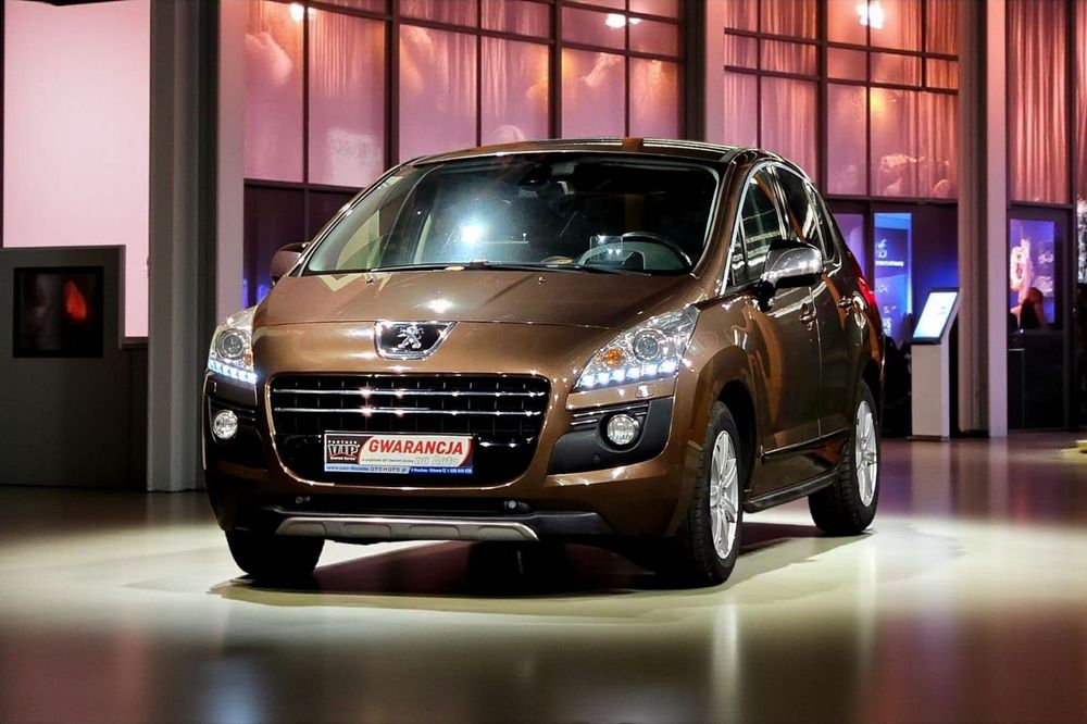 Peugeot Hdi Hybrid4+Bezwypadkowy+Orginalny Przebieg+Gwarancja