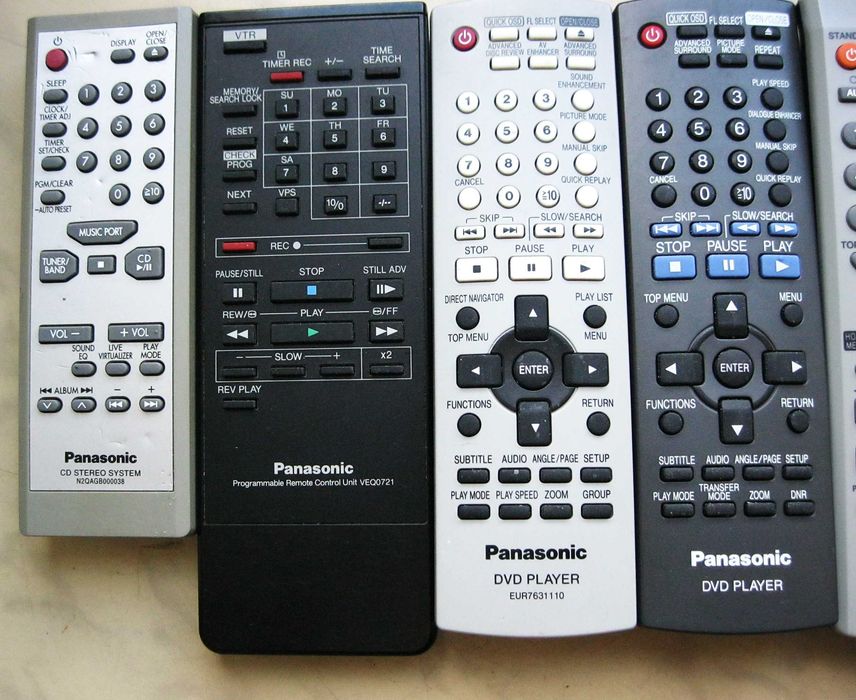 Oryginalne piloty Panasonic / Pioneer