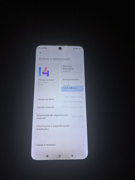Telemóvel Redmi 10