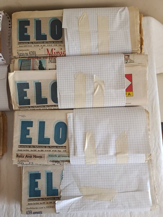 Coleção Histórica Revista/Jornal ADFA (286 Exemplares) | 1977 a 2014