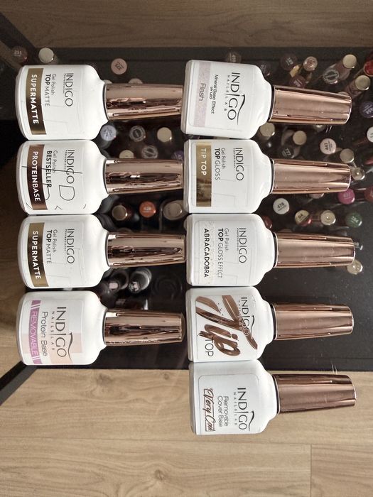 Lakiery hybrydowe i żele - zestaw 135 szt