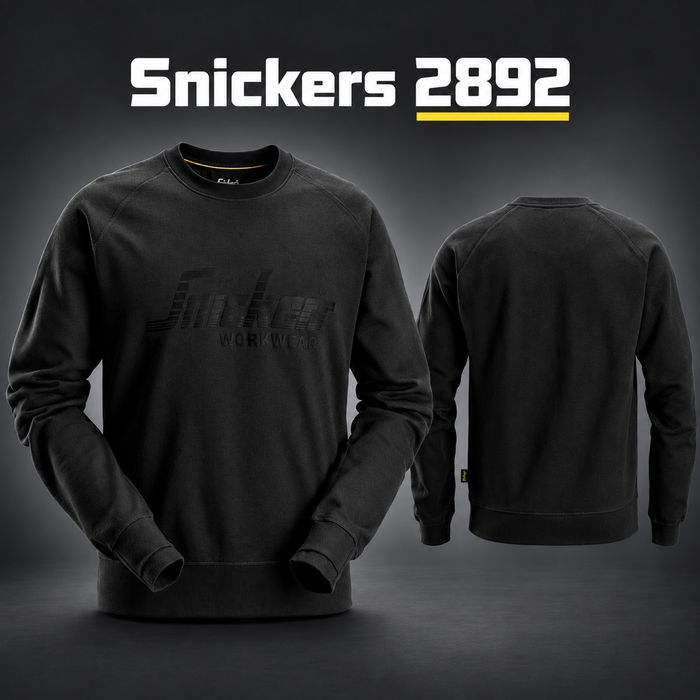 Bluza Snickers 2892 czarna r. M,XL, XXL, XXXL
