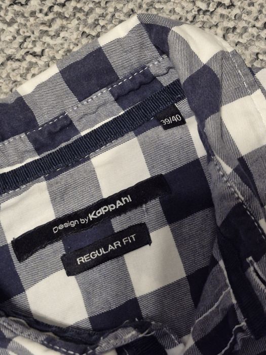 Koszula Kappahl młodzieżowa w kratę rozm M 39/40
