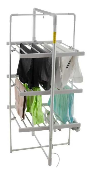 Електрична сушарка для білизни Adler складна сушилка электросушилка