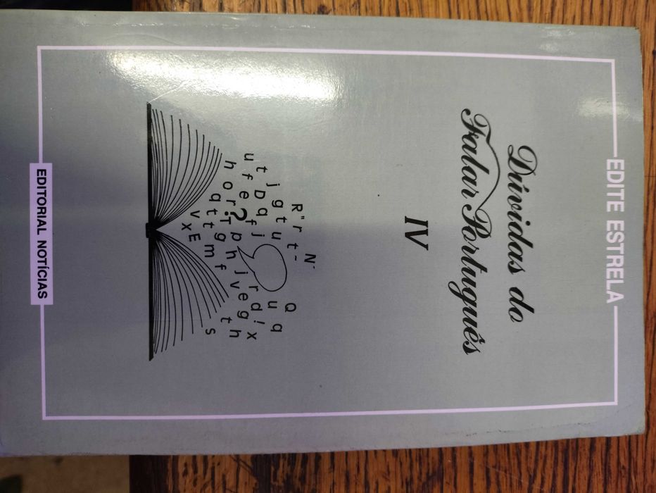 Livros Dúvidas do falar português IV - Edite Estrela