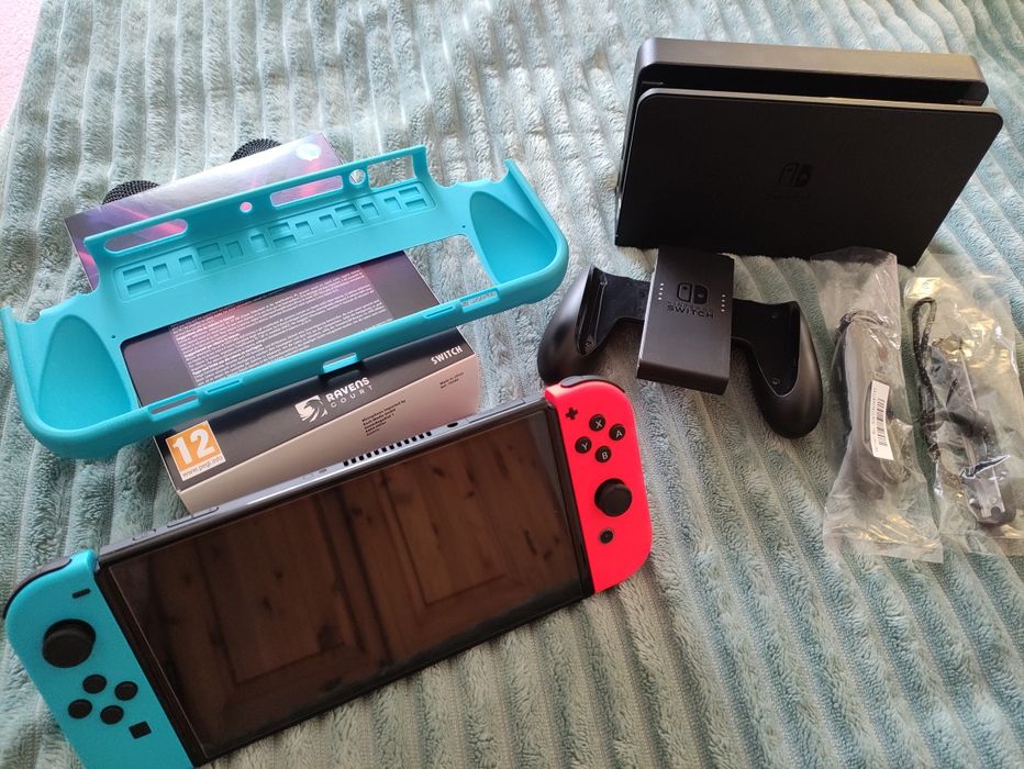 Nintendo switch OLED 64gb +gry