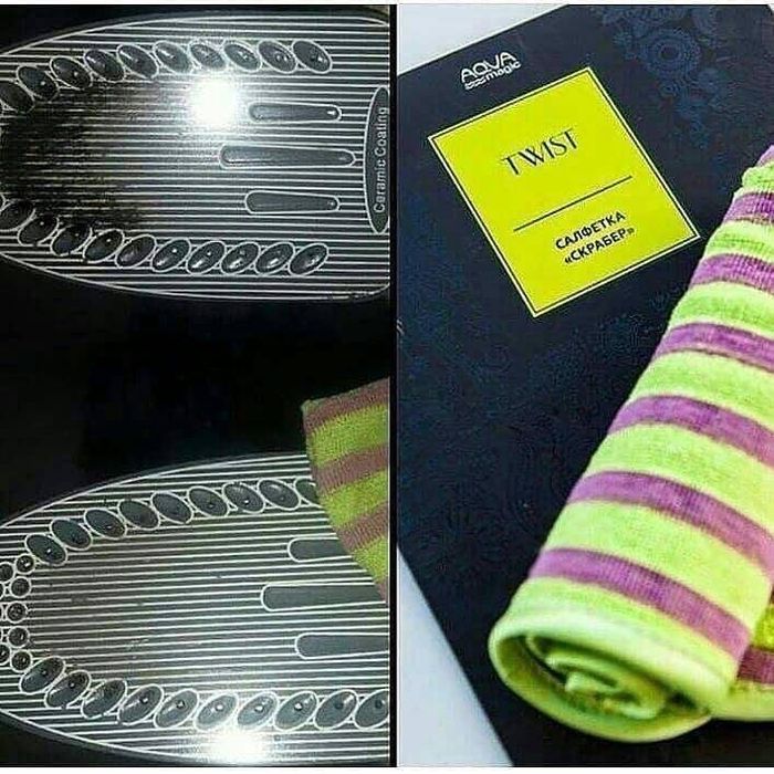 Акція. Грінвей - серветки для скла, миє без засобів Диск, Містік