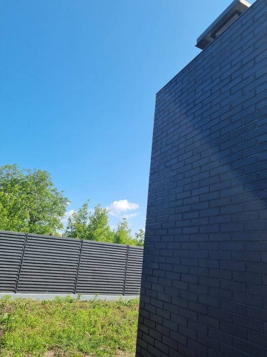 Чорна цегла клінкерна 940шт, 17кв.м., Terca Matrix (Польща), на мангал