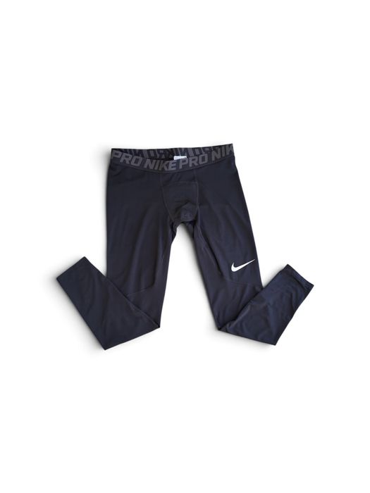 чорні чоловічі компресійні легінси (тайси) Nike Pro