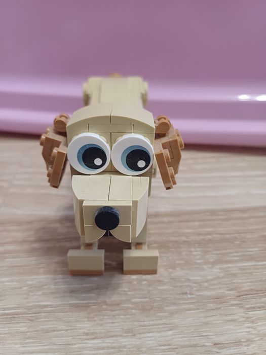 Lego creator zestaw klocków piesek Lego 3w1 urocze psy, pieski, króliczek
