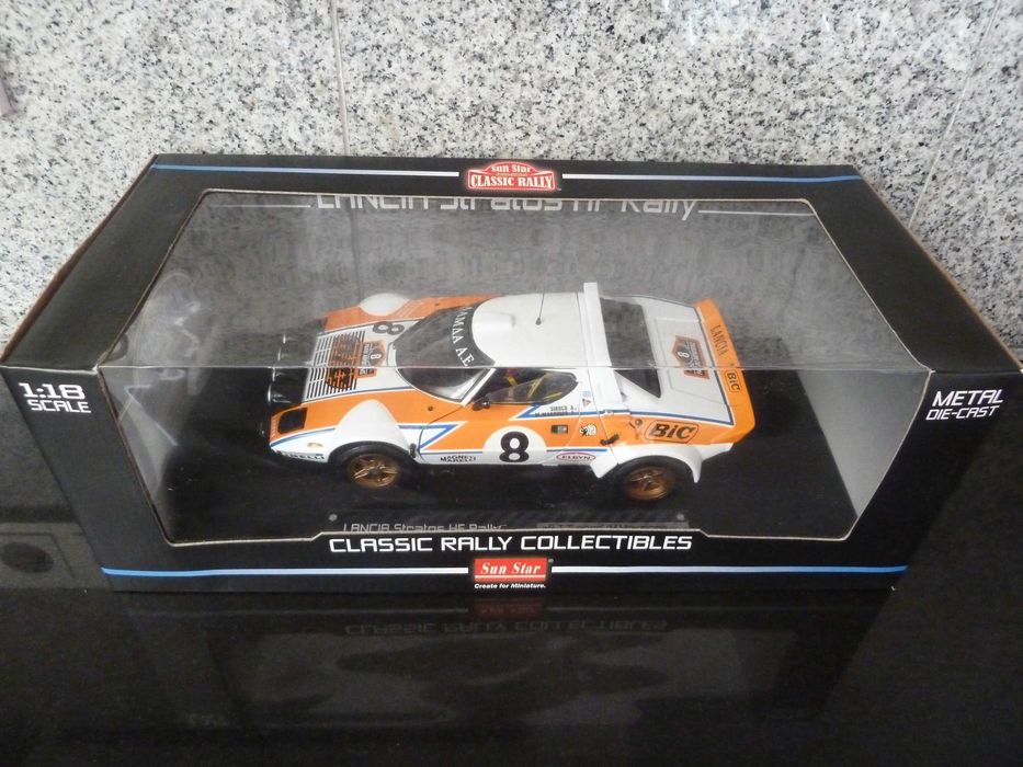 1:18 SunStar, Lancia Stratos HF, Acropolis 1978, Minichamps AutoArt