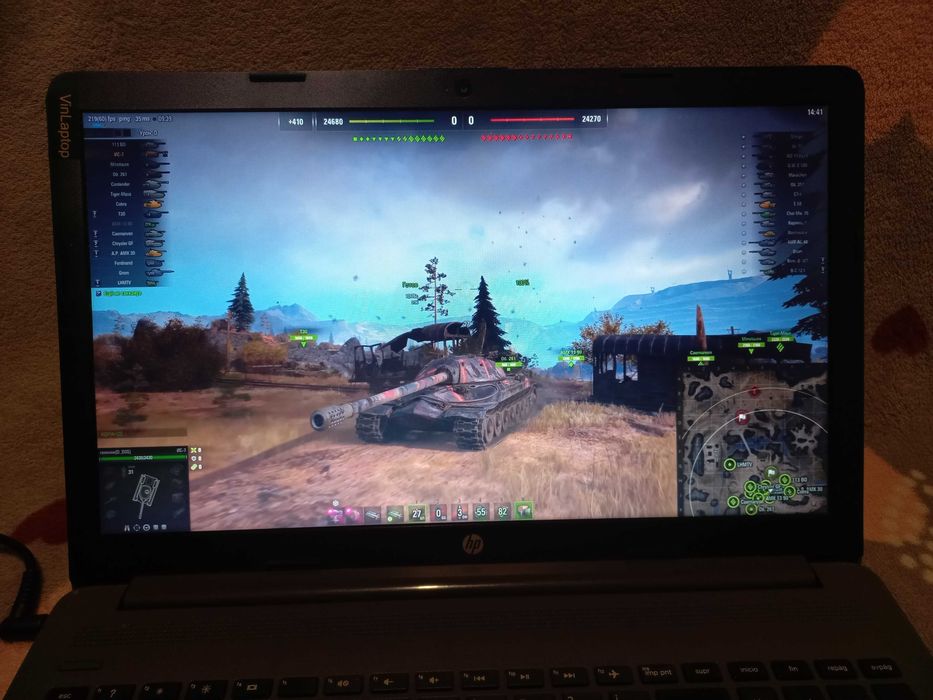 Игровой GTX 1050 Ti  (4 ГБ)  Core i7 8565U  X8/ SSD 512/  HP Laptop15