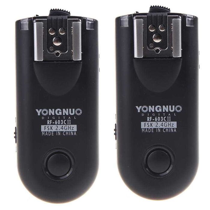 Yongnuo RF-603C II disparador de flash remoto